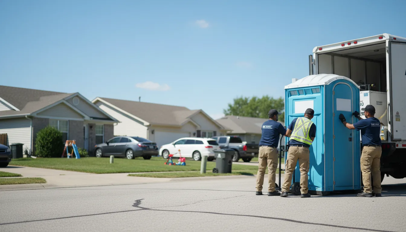 Standard Porta Potty Rentals in Cedar Point, KS near me